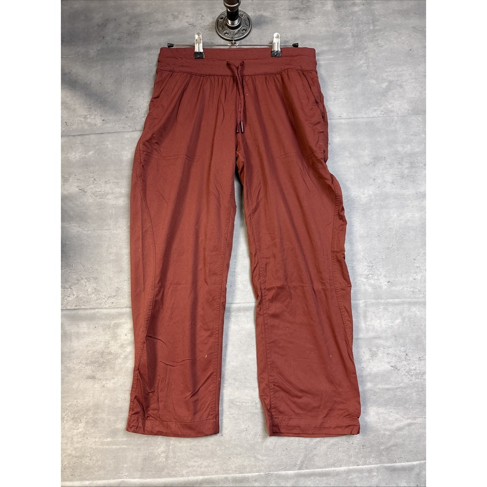 North Face mid-rise athletic pants Antique Copper Red Small